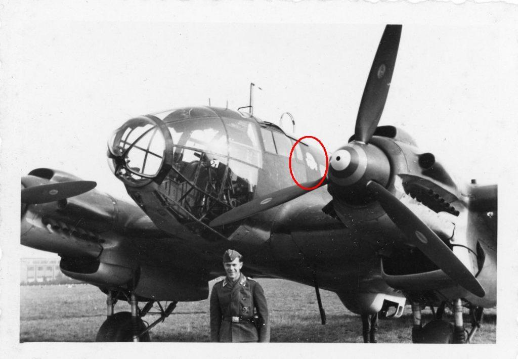 originele foto - vliegtuig Heinkel He 111 - Stab/KG 54 - WO2, Verzenden, Luchtmacht, Foto of Poster