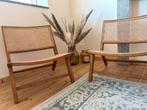 2x Rieten Fauteuil Furnified, Enlèvement ou Envoi, Comme neuf