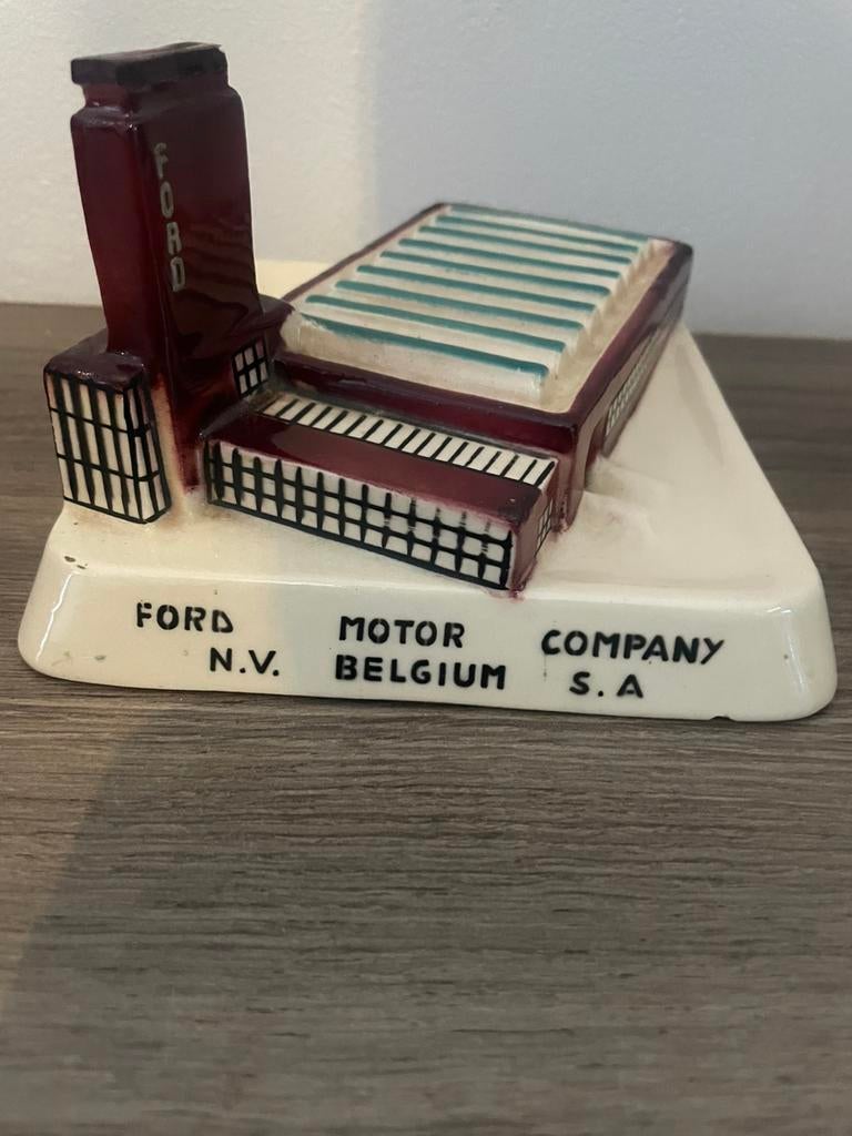 Ford fabriek asbak, Ophalen of Verzenden, Gebruikt