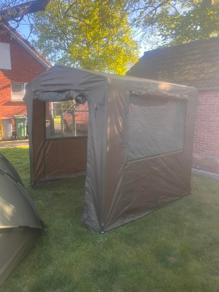 Ultimate cooking tent (karper), Watersport en Boten, Hengelsport | Karpervissen, Ophalen, Zo goed als nieuw