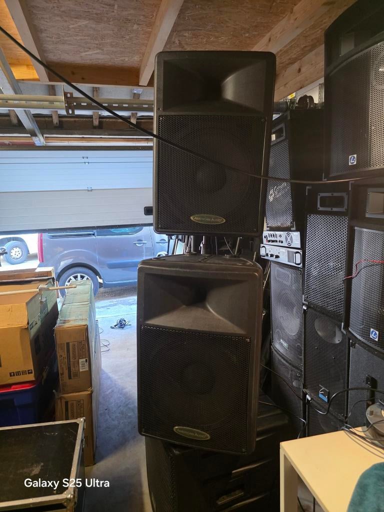3 delig set actief speakers, Audio, Tv en Foto, Luidsprekerboxen, Ophalen of Verzenden