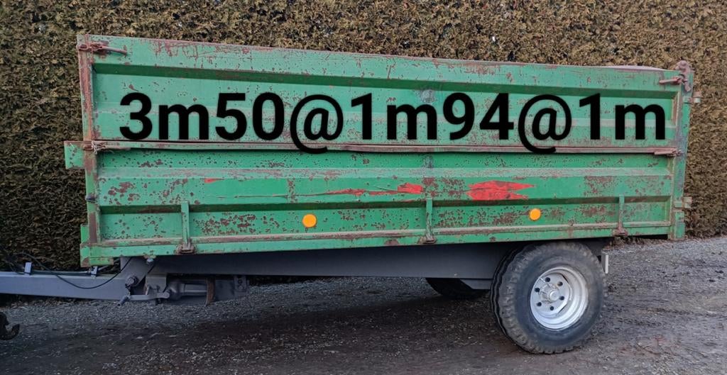 Brimont kiepwagen, Ophalen