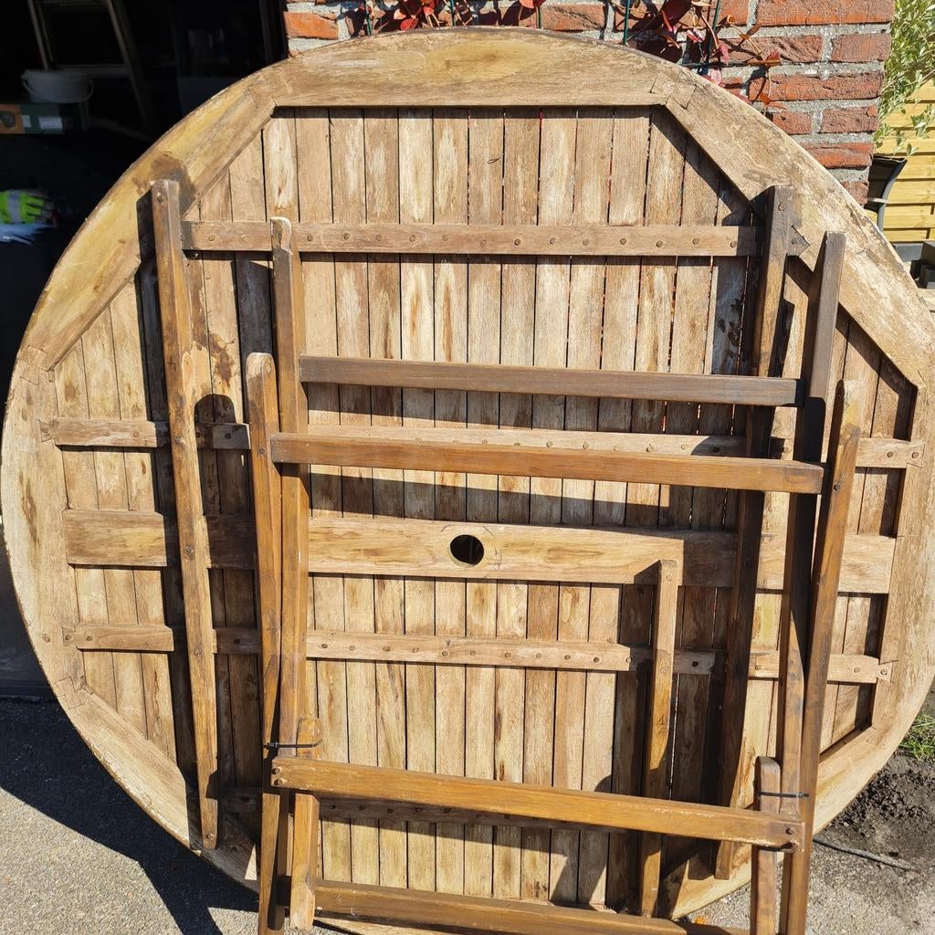 table de jardin en teck, Enlèvement