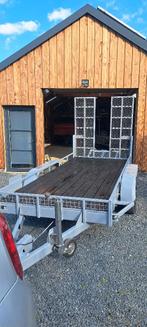 Remorque plateau, Ophalen, Gebruikt