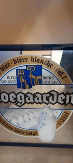 Miroir Hoegaarden vintage, verres 31/2 l, Enlèvement