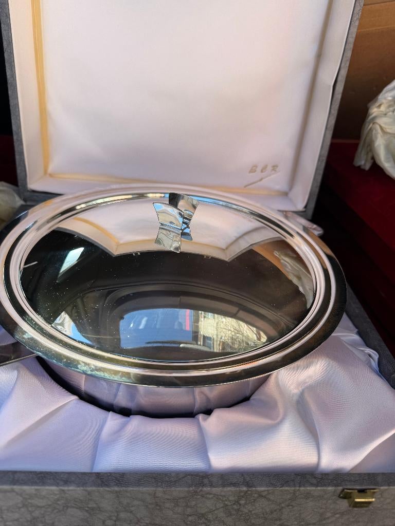 Complete bestekset BCR Algeria 80s - Zilverkleurig metaal, Antiek en Kunst, Antiek | Zilver en Goud, Ophalen, Zilver