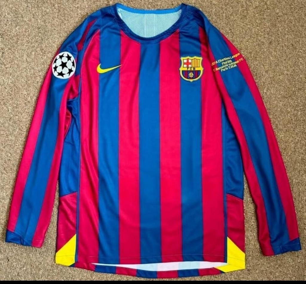 Barcelona Ronaldinho Champions League Finale 2006, Sport en Fitness, Voetbal, Verzenden