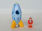 Playmobil 123 - 70186: Astronaut with Rocket, Ophalen of Verzenden, Gebruikt