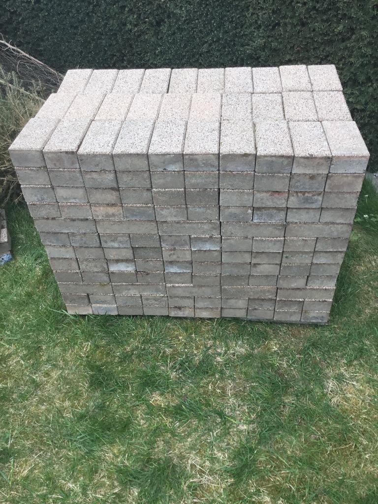 Betonklinkers, Béton, Enlèvement, Utilisé, Briques