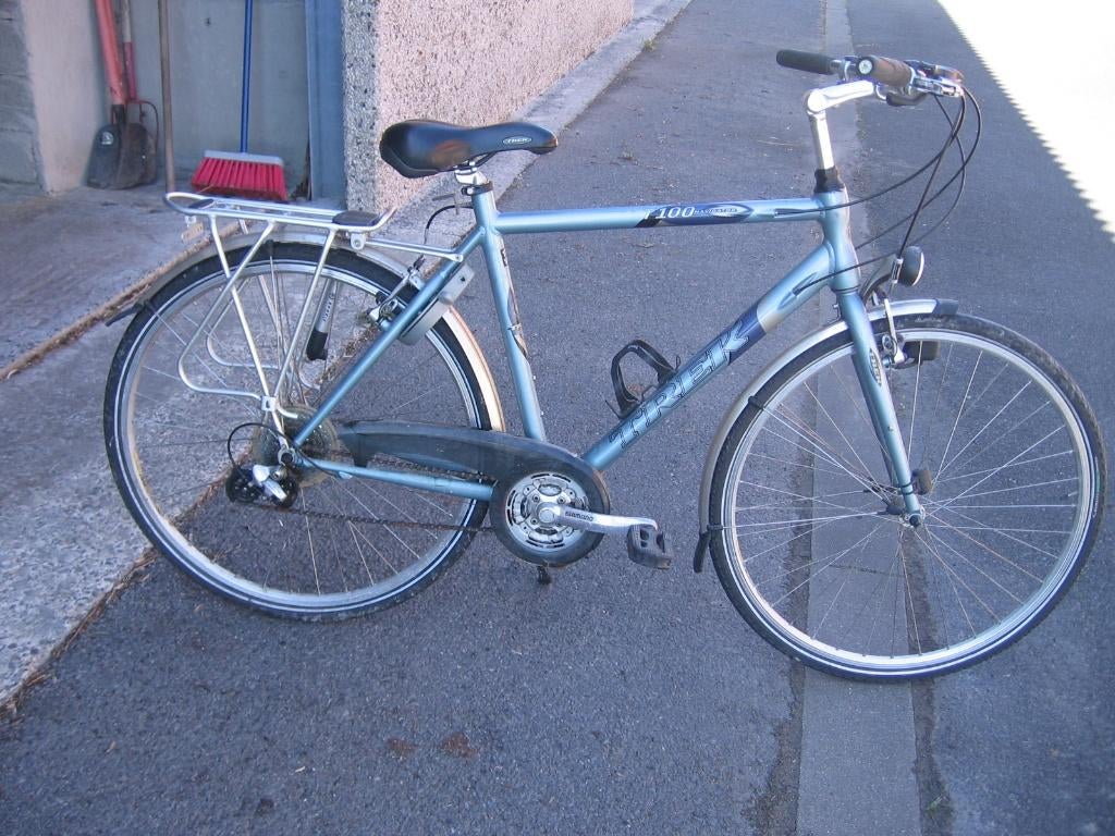 28 inch Trek T 100 herenfiets met 24 versnellingen  kader 56, Autres marques, Vitesses, Frein sur jante, Enlèvement