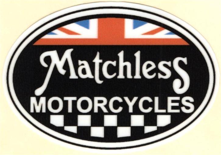 Matchless Motorcycles sticker #6, Motoren, Accessoires | Stickers, Verzenden