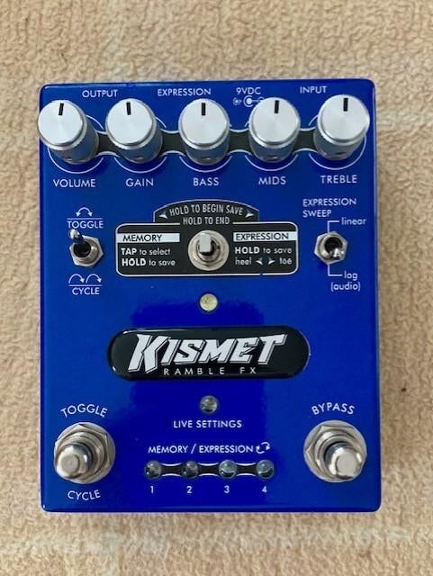 Kismet Ramble FX, Enlèvement ou Envoi, Distortion, Overdrive ou Fuzz