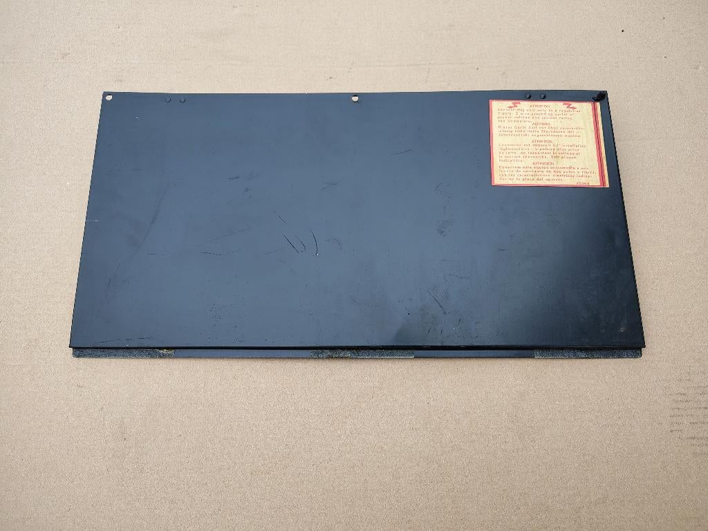 Achterplaat Rock-ola 480/ Techna (1980) jukebox, Envoi