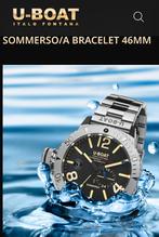 U boat  summerso automatic, Staal, Zakhorloge, Staal, Zo goed als nieuw