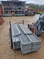 Layher Stalen Steigerplanken 150cm 200cm 250cm, Doe-het-zelf en Bouw, Steigers, Ophalen, Gebruikt, Gevelsteiger, 5 meter of hoger