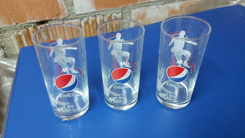 Pepsi drinkglazen KOMPANY, Ophalen