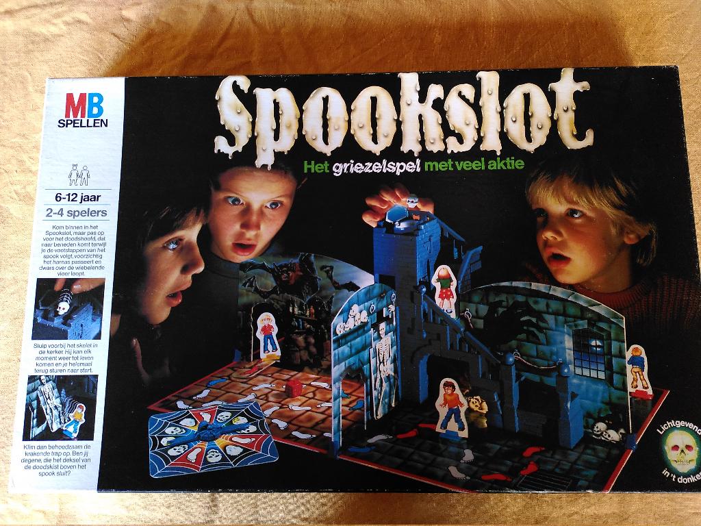 Spookslot gezelschapsspel, Hobby en Vrije tijd, Ophalen of Verzenden, Gebruikt