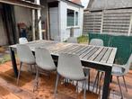 Table et chaises, Jardin & Terrasse, Enlèvement, Comme neuf