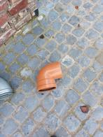 T et coudes Galva 125mm + coude pvc 150mm, Enlèvement, PVC, Coudes