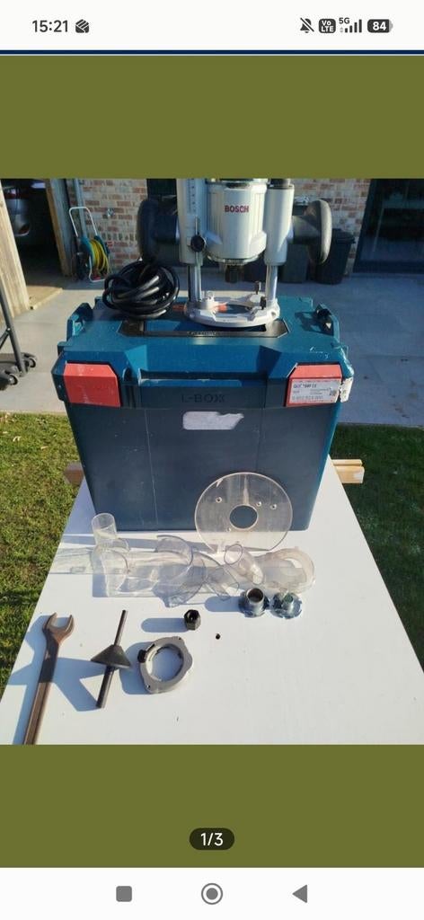 Bosch GOF bovenfrees, Doe-het-zelf en Bouw, Reinigingsmachines, Ophalen