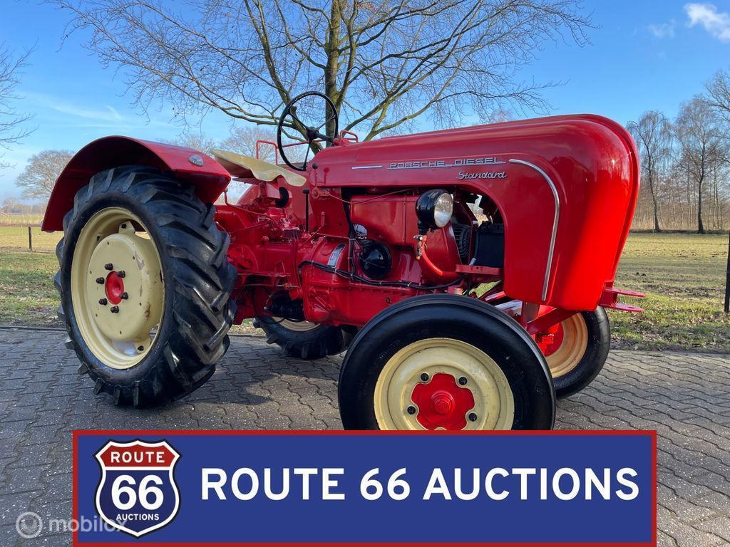 Porsche Diesel Standard 218H | 1960 | Route 66 Auctions, Auto's, Zwart, Bedrijf, Overige carrosserie, Porsche