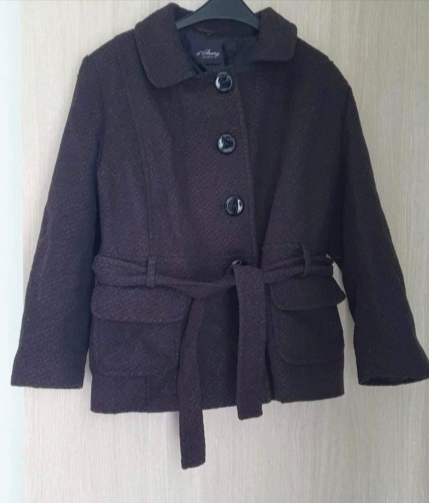 Jas D'Auvry maat 44, Kleding | Dames, Jassen | Winter, D'Auvry, Ophalen of Verzenden, Zo goed als nieuw, Maat 42/44 (L)