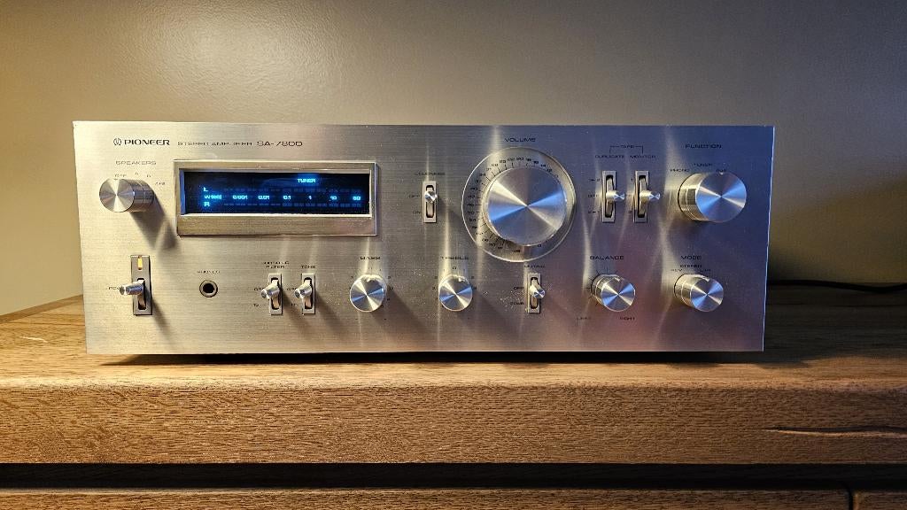 PIONEER Stereo Amplifier SA-7800, Audio, Tv en Foto, Versterkers en Ontvangers, Zo goed als nieuw, Stereo, 120 watt of meer, Pioneer