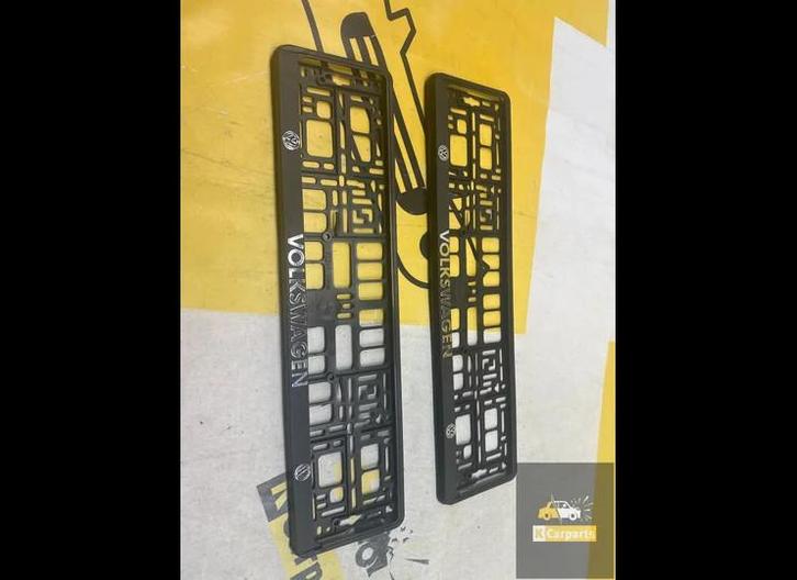 Kentekenplaat houder volkswagen, Auto-onderdelen, Carrosserie, Bumper, Volkswagen, Nieuw