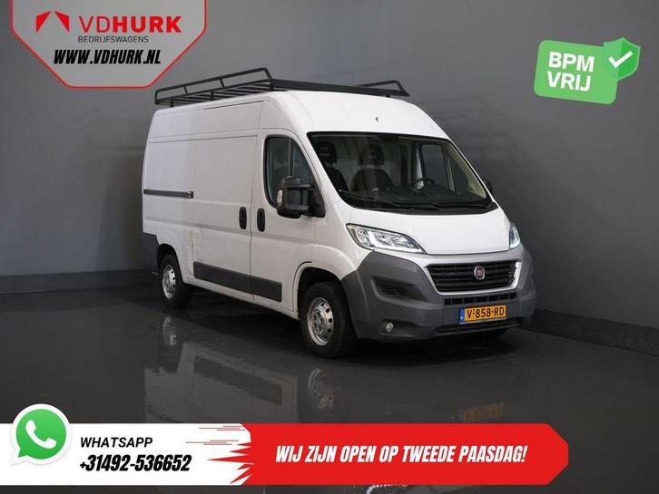 Fiat Ducato 2.3 MJ 130 pk L2H2 Imperiaal + Ladder/ Climate/, Autos, Camionnettes & Utilitaires, Entreprise, ABS, Verrouillage central