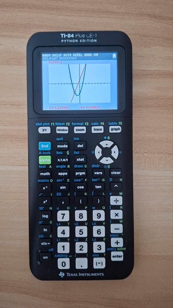 Texas instruments TI-84 plus CE-T python edition, Diversen, Rekenmachines, Gebruikt, Grafische rekenmachine, Ophalen