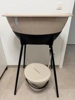 Luma babybadje met standaard en badzitje, Autres marques, Enlèvement ou Envoi, Comme neuf, Standard