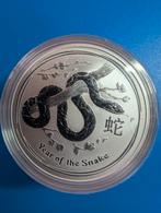 1oz Lunar II Year of the snake 2013 zilveren munt, Ophalen of Verzenden, Zilver