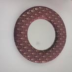 Unieke braziliaanse ronde spiegel 30cm, Huis en Inrichting, Ophalen, Minder dan 50 cm, Rond, Zo goed als nieuw