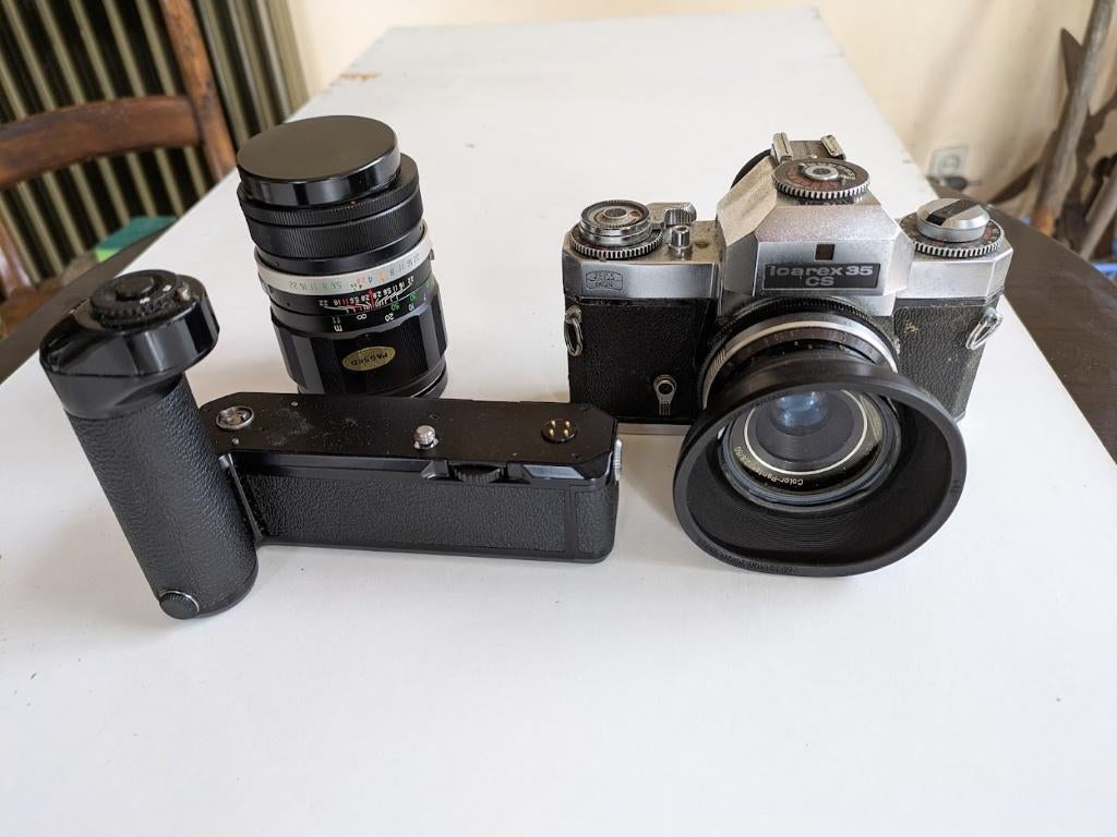 Zeis Icon Icarex met extra lens en handgreep, Ophalen, Filmcamera