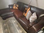 Lederen salon, zithoek, Huis en Inrichting, Ophalen