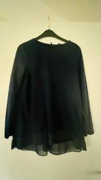 Blouse bleu marine -"Esprit"-T Medium, Kleding | Dames, Blouses en Tunieken, Maat 38/40 (M), Blauw, Ophalen of Verzenden, Zo goed als nieuw