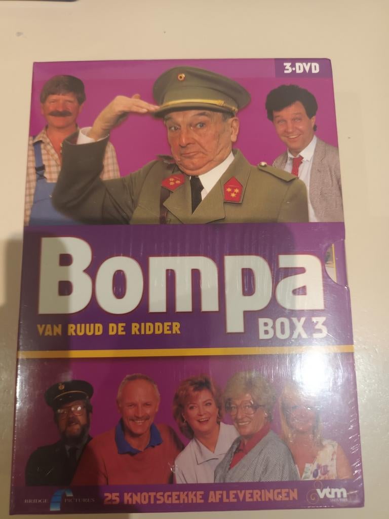 Bompa  3 dvd box VTM Geseald, Cd's en Dvd's, Ophalen of Verzenden