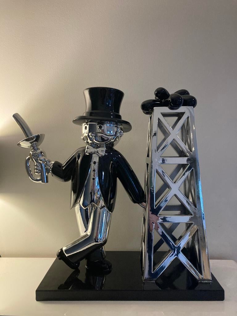 BANKSY (d'après) Pochoir sur carton - Wrong War