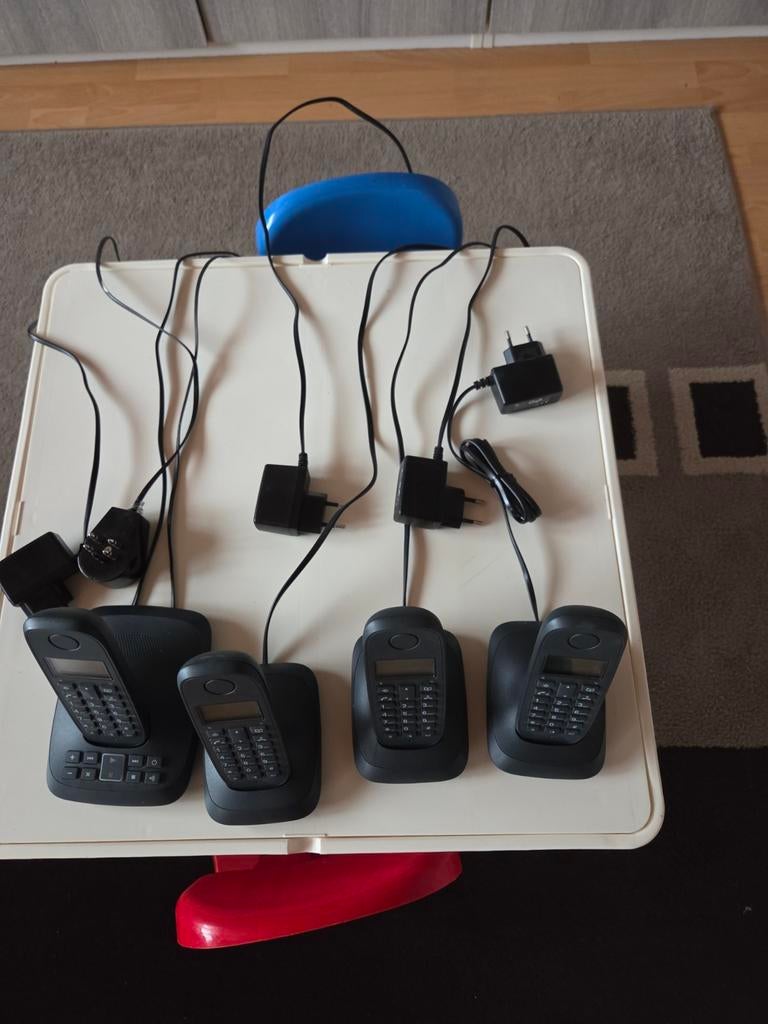 Telefoonset 4 stuks intercom, Telecommunicatie, Ophalen of Verzenden