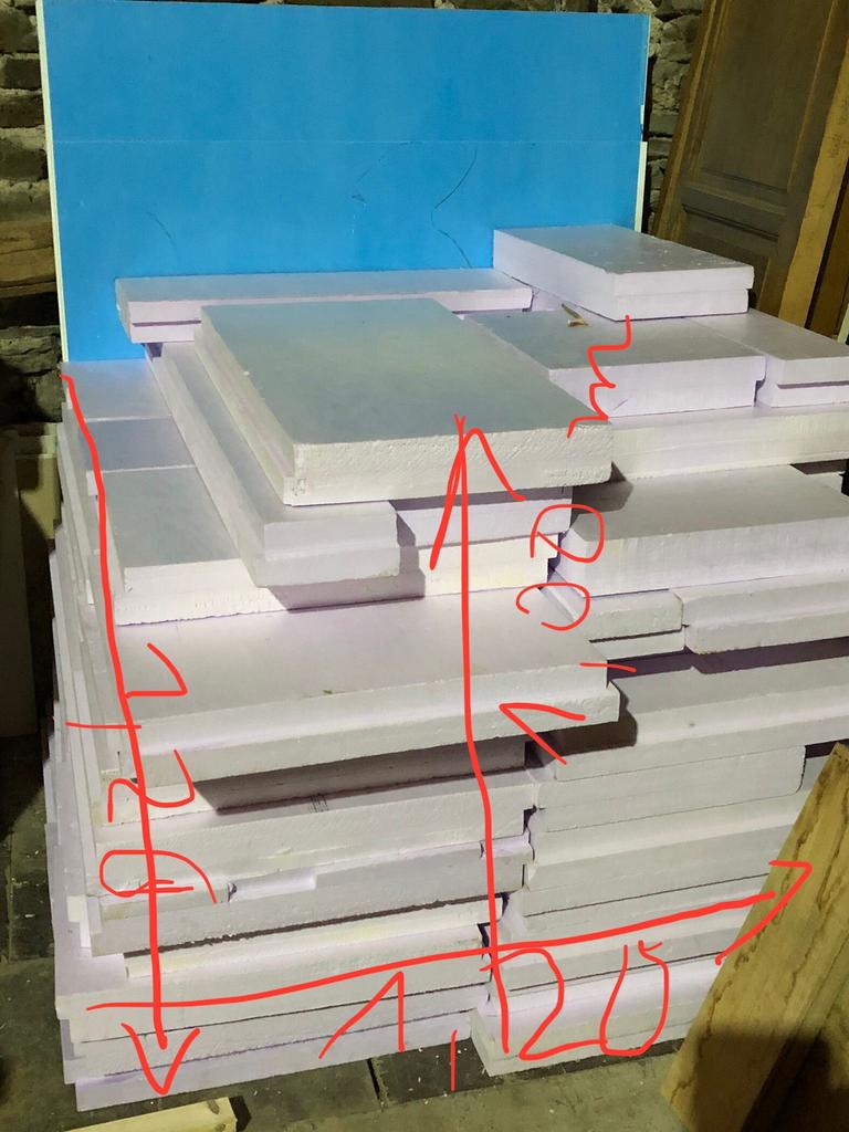 Isolation XPS Jackodur, Ophalen, Zo goed als nieuw