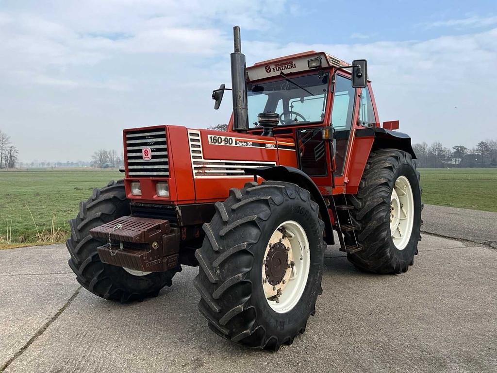 1987 Fiat 160-90 Turbo DT Vierwielaangedreven landbouwtracto, Zakelijke goederen, Landbouw | Tractoren, Fiat, Gebruikt