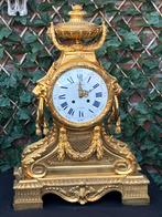 Grote zware bronzen klok 67 hoog !!, Ophalen of Verzenden