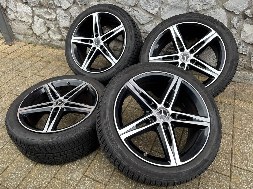 Mercedes 18inch 5x112 velgen met banden, Ophalen, Banden en Velgen