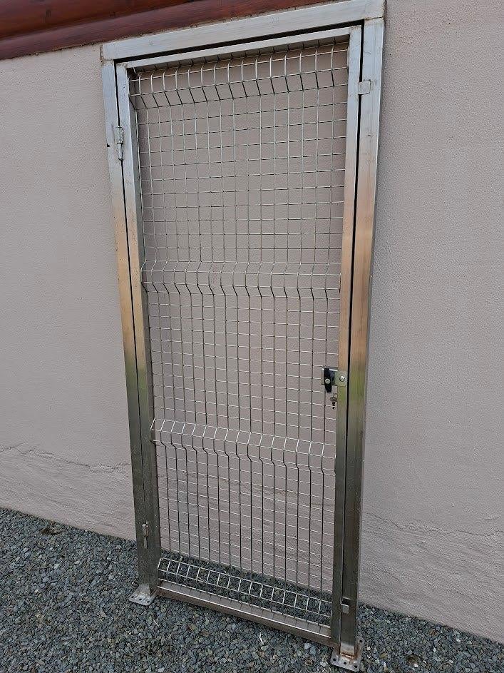 RVS poort, Ophalen, Nieuw