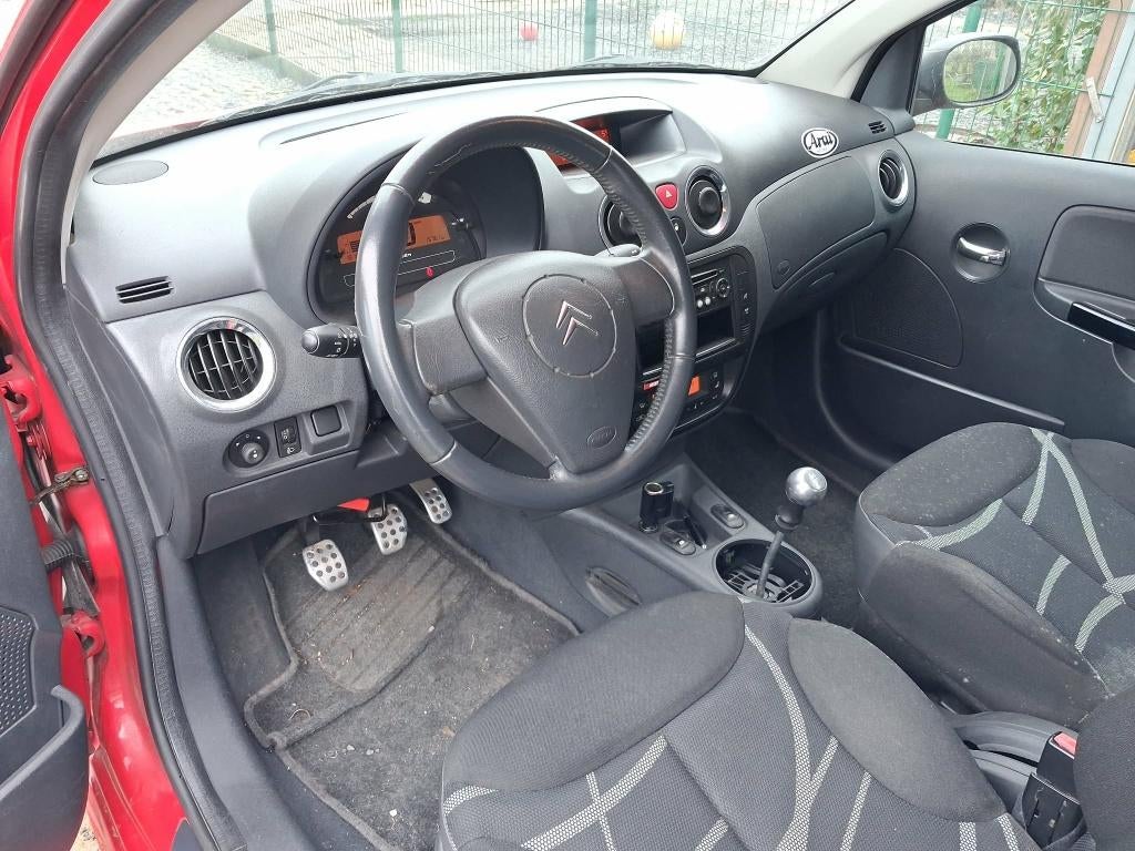 citroen c2 vts, 4 zetels, Stof, Zwart, 4 cilinders