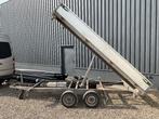 Aanhangwagen kipper kipaanhangwagen, Ophalen, Gebruikt