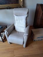 Relaxzetel met uitstapfunctie, Ophalen, Zo goed als nieuw, Eenpersoons, Leer