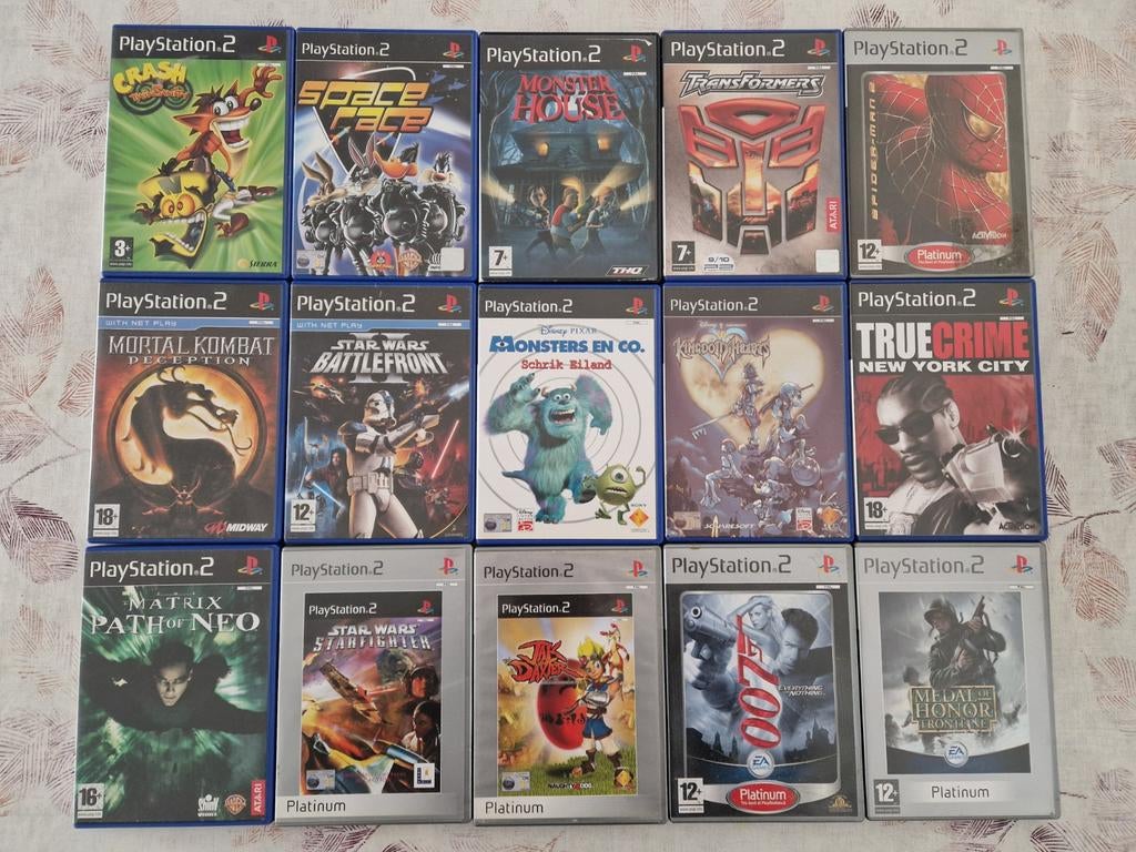 Verschillende Ps2 games te koop., Enlèvement