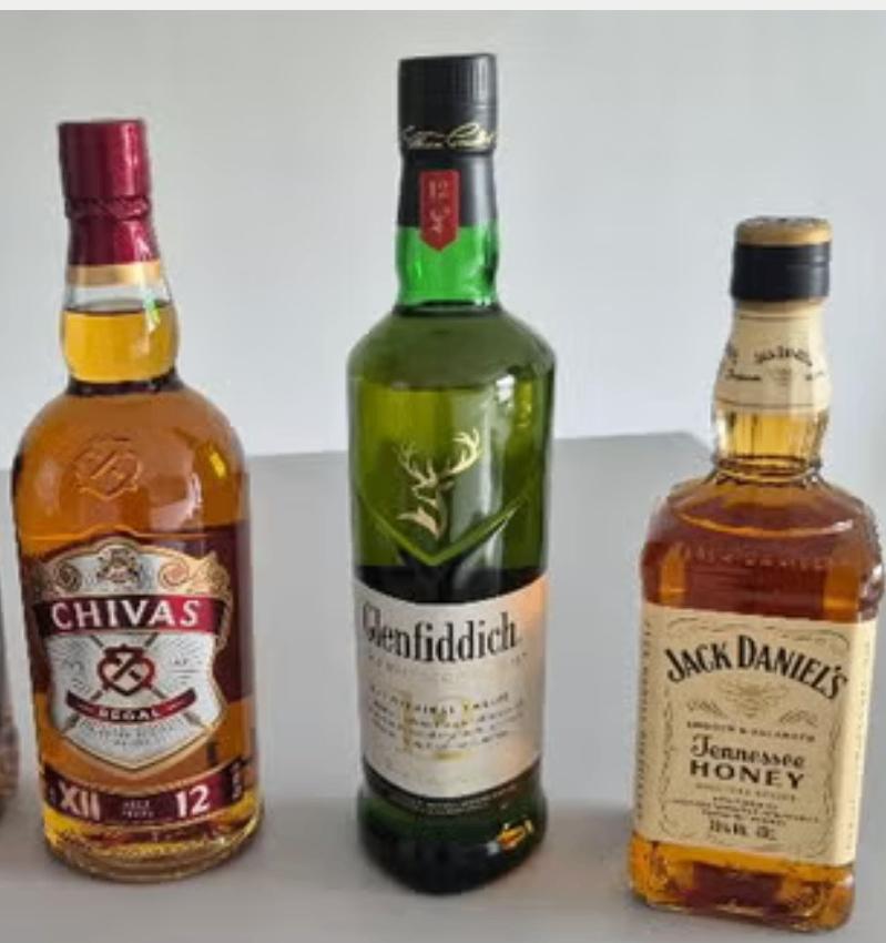 3 verschillende whisky's te koop te Olmen, Divers, Divers Autre, Neuf, Enlèvement