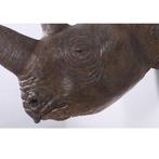 Statue en forme de tête de rhinocéros — rhinocéros 116 cm, Collections, Collections Animaux, Enlèvement, Neuf